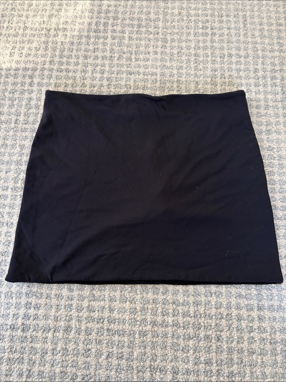 Aritzia Black Mini Skirt - Clean Straight Silhouette
